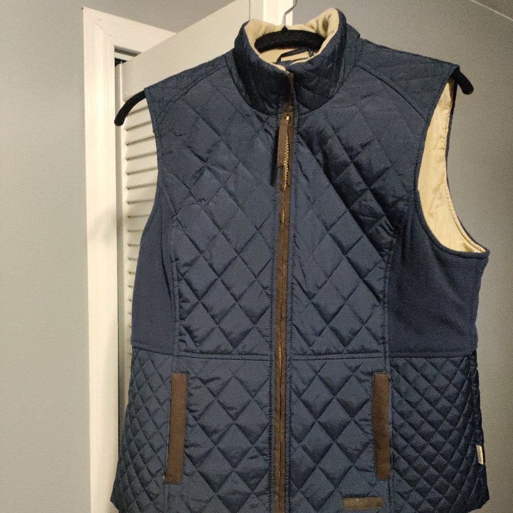 Ladies Navy Blue Vest